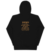 SCORPIO HOODIE